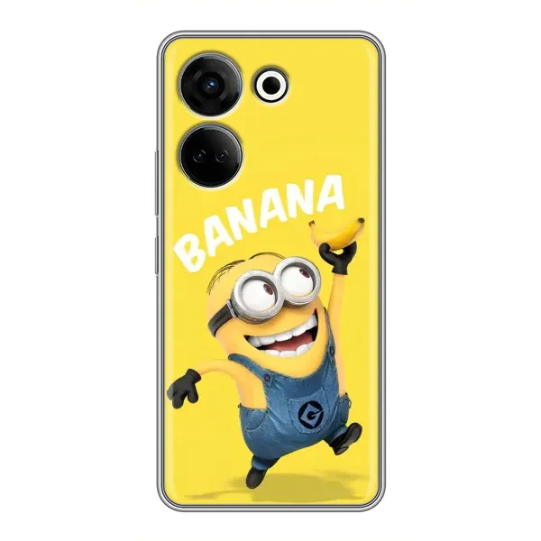 Чехол с рисунком «Banana» для TECNO Camon 20
