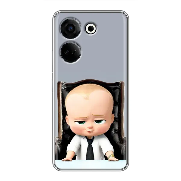 Чехол с рисунком «BOSS» для TECNO Camon 20