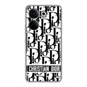Чехол (Dior, Prada, YSL, Chanel) для Tecno Camon 20 (Christian Dior)