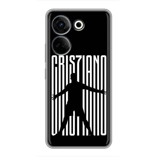 Чехол с рисунком «Cristiano» для TECNO Camon 20