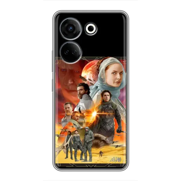 Чехол с рисунком «Д Ю Н А» для TECNO Camon 20 Чехол с рисунком «Д Ю Н А» для TECNO Camon 20
