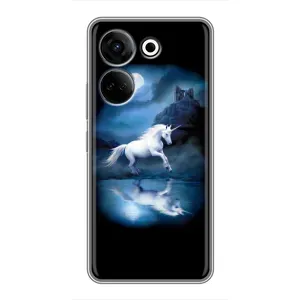 Чехол Unicorn на Tecno Camon 20 (Единорог)