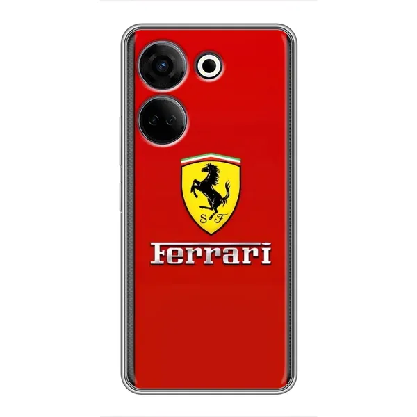 Чехол с рисунком «Ferrari Logo» для TECNO Camon 20 Чехол с рисунком «Ferrari Logo» для TECNO Camon 20