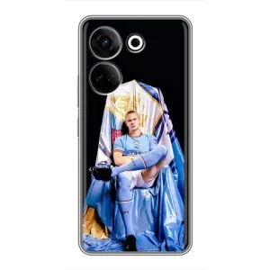 Чехлы с принтом для Tecno Camon 20 Футболист (футболист Холанн)