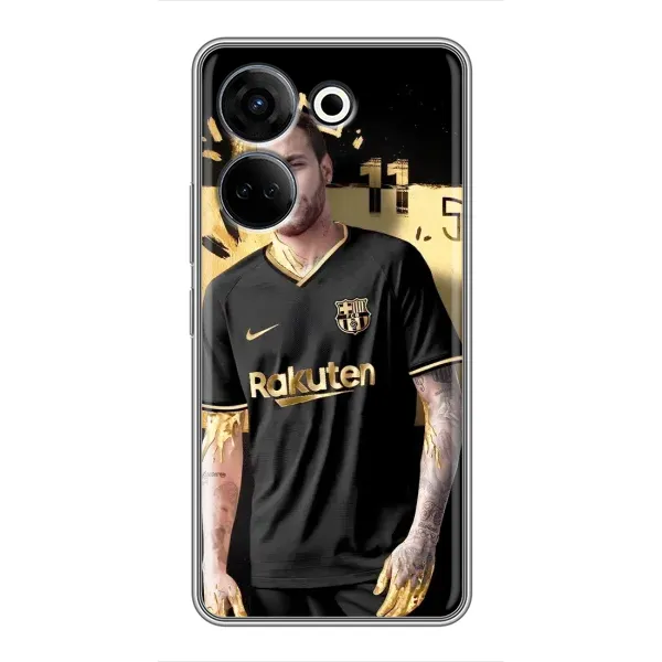 Чехол с рисунком «Gold Neymar» для TECNO Camon 20 Чехол с рисунком «Gold Neymar» для TECNO Camon 20