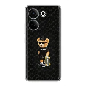 Чехлы Мишка Тедди для Техно Камон 20 (GUCCI Teddy)