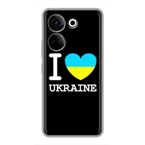 Чехол с Украинской символикой на Техно Камон 20