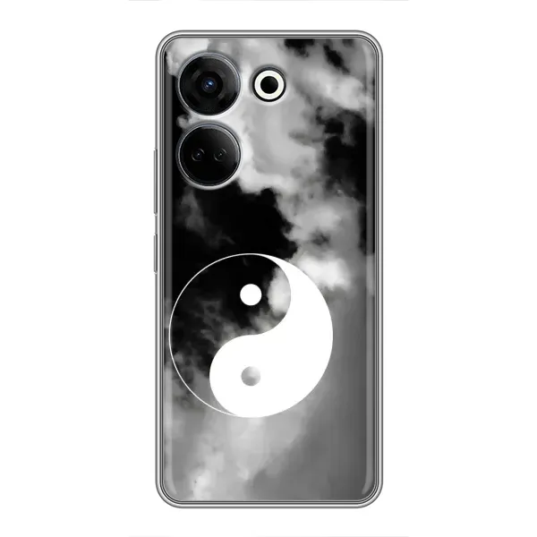Чехол с рисунком «Инь-Янь» для TECNO Camon 20 Чехол с рисунком «Инь-Янь» для TECNO Camon 20