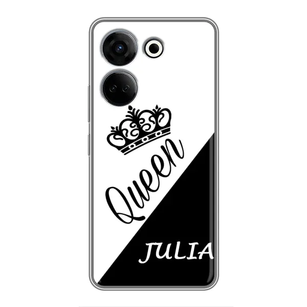 Чехол с рисунком «JULIA» для TECNO Camon 20 Чехол с рисунком «JULIA» для TECNO Camon 20