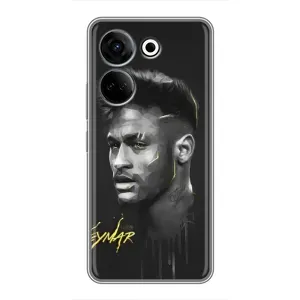 Силиконовый Чехол Tecno Camon 20 (Junior Neymar)