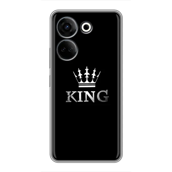 Чехол с рисунком «KING» для TECNO Camon 20 Чехол с рисунком «KING» для TECNO Camon 20