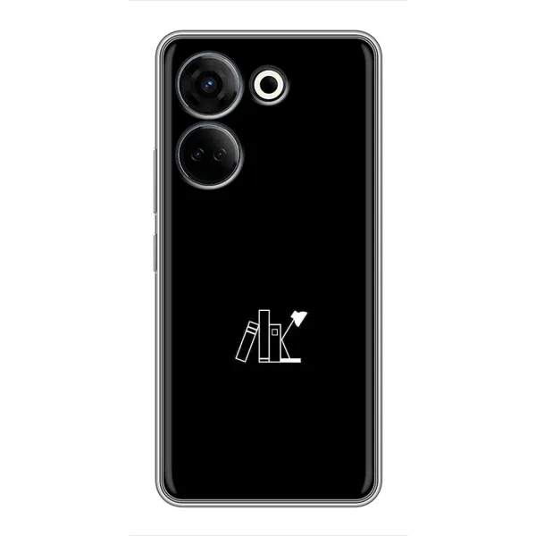 Чехол с рисунком «Книжки» для TECNO Camon 20 Чехол с рисунком «Книжки» для TECNO Camon 20