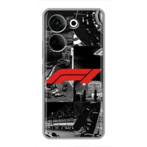 Чохол фільм Формула 1 для Tecno Camon 20 (Колаж Формула 1)
