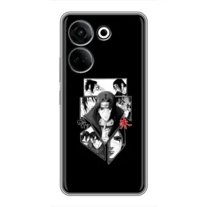 Чехлы с картинкой Итачи Учиха на Tecno Camon 20 (Коллаж Итачи)