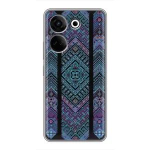 Силиконовый Чехол на Tecno Camon 20 (Крутой орнамент)