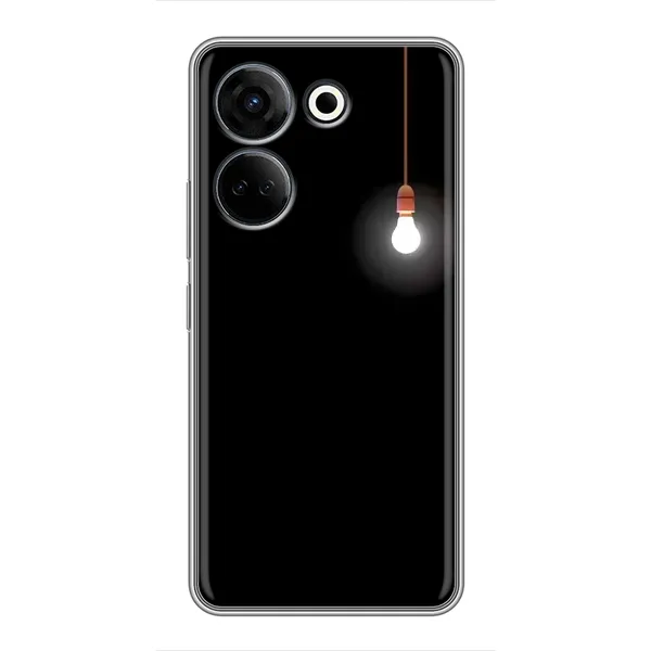 Чехол с рисунком «Лампочка» для TECNO Camon 20 Чехол с рисунком «Лампочка» для TECNO Camon 20
