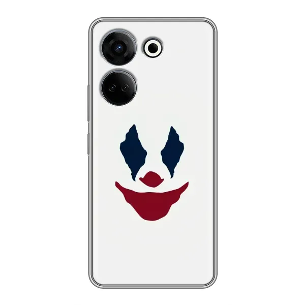 Чехол с рисунком «Лицо Джокера» для TECNO Camon 20 Чехол с рисунком «Лицо Джокера» для TECNO Camon 20