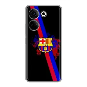 Чехол для Tecno Camon 20 (Барселона) (Лого Барсы)