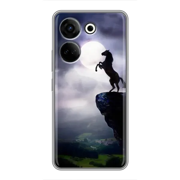 Чехол с рисунком «Лошадь» для TECNO Camon 20 Чехол с рисунком «Лошадь» для TECNO Camon 20