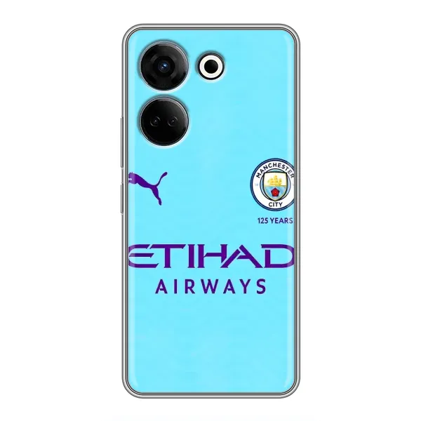 Чехол с рисунком «Man City» для TECNO Camon 20 Чехол с рисунком «Man City» для TECNO Camon 20