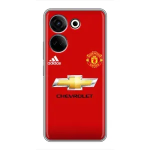 Силиконовые Чехлы принт Футбол на Tecno Camon 20 (Man United)