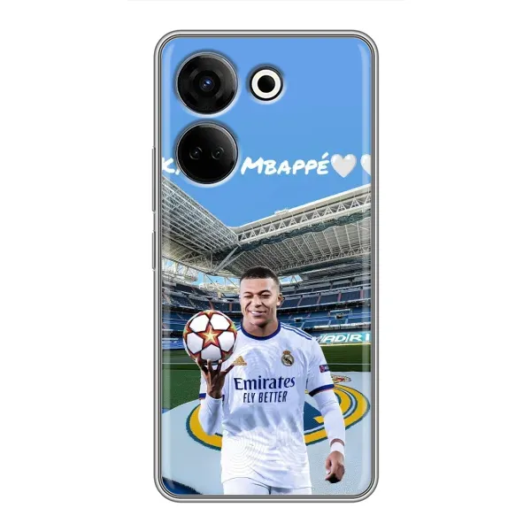 Чехол с рисунком «Mbappe Real» для TECNO Camon 20 Чехол с рисунком «Mbappe Real» для TECNO Camon 20