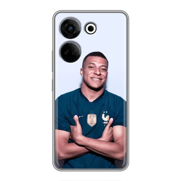 Чехол с рисунком «Мбаппешичка» для TECNO Camon 20 Чехол с рисунком «Мбаппешичка» для TECNO Camon 20