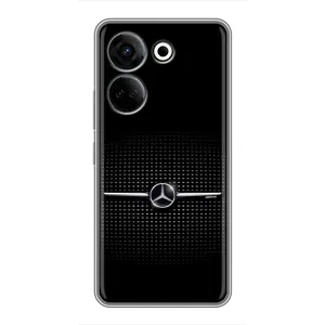 Силиконовый бампер с картинкой машины на Tecno Camon 20 (Mercedes)