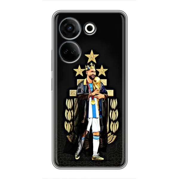 Чехол с рисунком «Месси король» для TECNO Camon 20 Чехол с рисунком «Месси король» для TECNO Camon 20