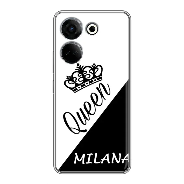 Чехол с рисунком «MILANA» для TECNO Camon 20 Чехол с рисунком «MILANA» для TECNO Camon 20