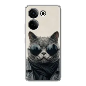 Чехол на тематику: Коты для TECNO Camon 20 (Модный кот)