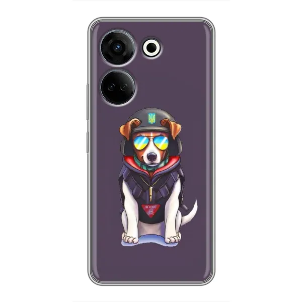 Чехол с рисунком «Модный Патрон» для TECNO Camon 20 Чехол с рисунком «Модный Патрон» для TECNO Camon 20