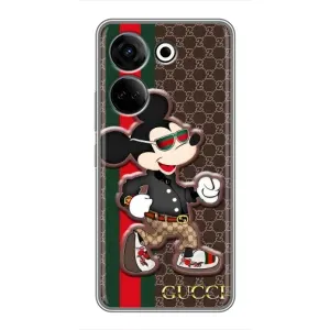 Чехлы Бренд GUCCI для Tecno Camon 20 (Маус Гуччи)