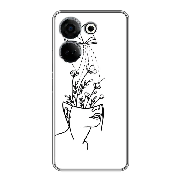 Чехол с рисунком «Мудрость» для TECNO Camon 20 Чехол с рисунком «Мудрость» для TECNO Camon 20