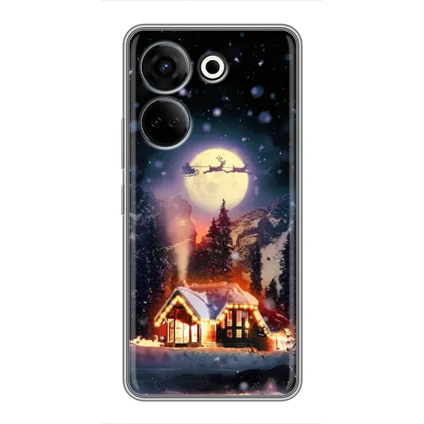 Чехол с рисунком «Настроение зимнее» для TECNO Camon 20 Чехол с рисунком «Настроение зимнее» для TECNO Camon 20