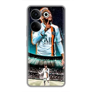 Силиконовый Чехол Tecno Camon 20 (Неймар ПСЖ)