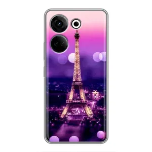Чехол с Эйфелевой башней на Tecno Camon 20 (Париж башня)