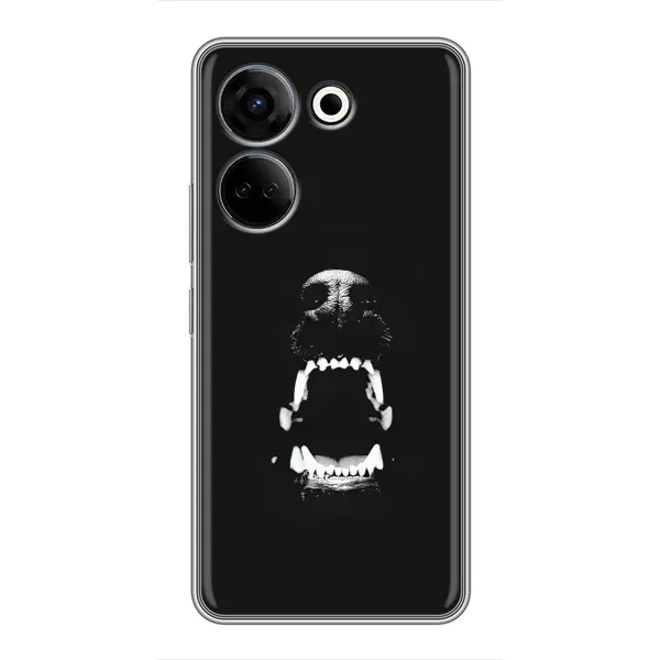 Чехол с рисунком «Пасть добермана» для TECNO Camon 20 Чехол с рисунком «Пасть добермана» для TECNO Camon 20