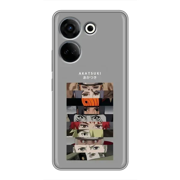 Чехол с рисунком «Разноцветные глаза» для TECNO Camon 20 Чехол с рисунком «Разноцветные глаза» для TECNO Camon 20