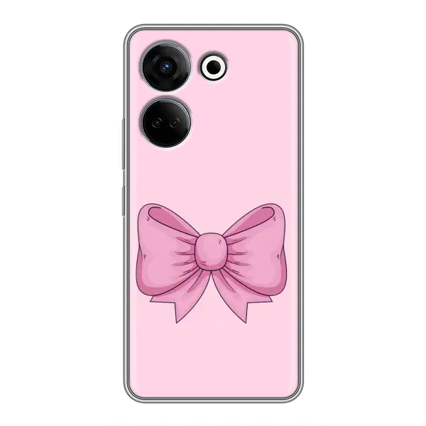 Чохол з малюнком «Рожевий бантик» для TECNO Camon 20 Чохол з малюнком «Рожевий бантик» для TECNO Camon 20