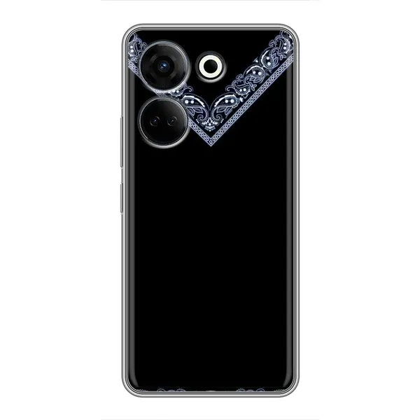 Чехол с рисунком «Воротник вышиванки» для TECNO Camon 20