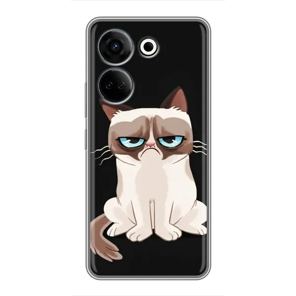 Чехол с рисунком «Взгляд кота» для TECNO Camon 20 Чехол с рисунком «Взгляд кота» для TECNO Camon 20