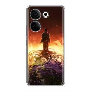 Чехол Оппенгеймер / Oppenheimer на Tecno Camon 20 (Ядерщик)