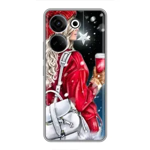 Чехлы на Новый Год Tecno Camon 20 (Зима пришла)