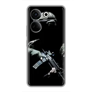 ЗСУ Чехлы (TPU) для Tecno Camon 20 (ЗСУ снайпер)
