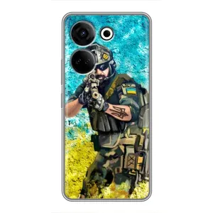 ЗСУ Чехлы (TPU) для Tecno Camon 20 (ЗСУ Воин)