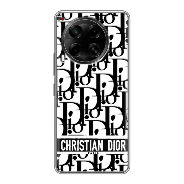 Чехол с рисунком «Christian Dior» для TECNO Camon 30 (CL6)
