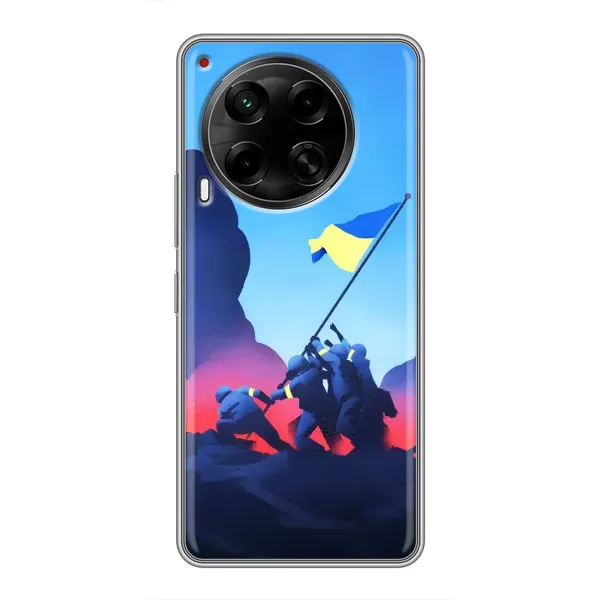 Чехол с рисунком «Деокупація» для TECNO Camon 30 (CL6) Чехол с рисунком «Деокупація» для TECNO Camon 30 (CL6)