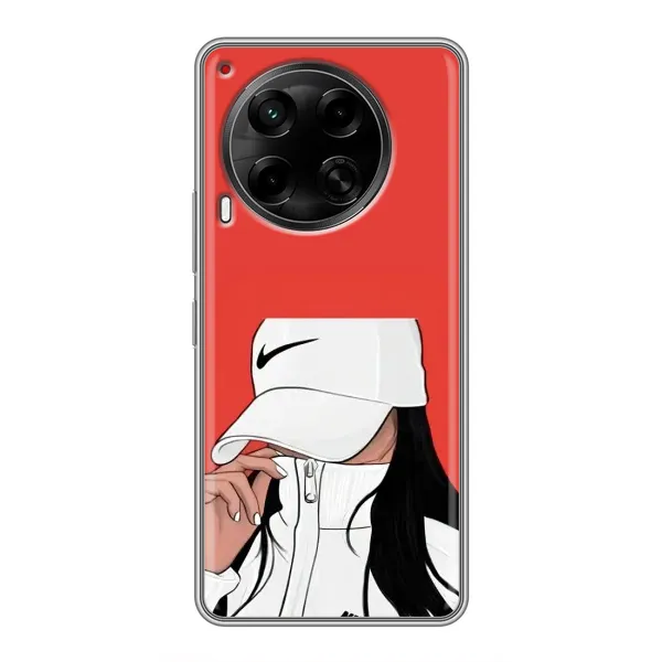 Чехол с рисунком «Девушка Nike» для TECNO Camon 30 (CL6) Чехол с рисунком «Девушка Nike» для TECNO Camon 30 (CL6)