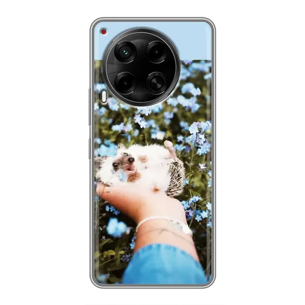 Чехол с рисунком «Ежик на руках» для TECNO Camon 30 (CL6) Чехол с рисунком «Ежик на руках» для TECNO Camon 30 (CL6)
